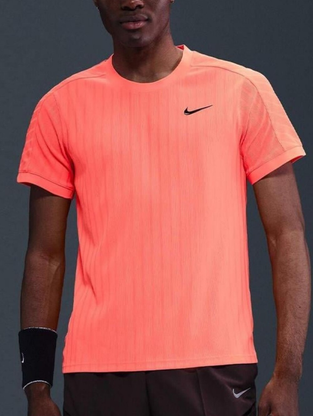Nike Court Dri-FIT ADV Slam Tennis Top ~ Bright Mango HM6710-873 | Men's: S *NWT